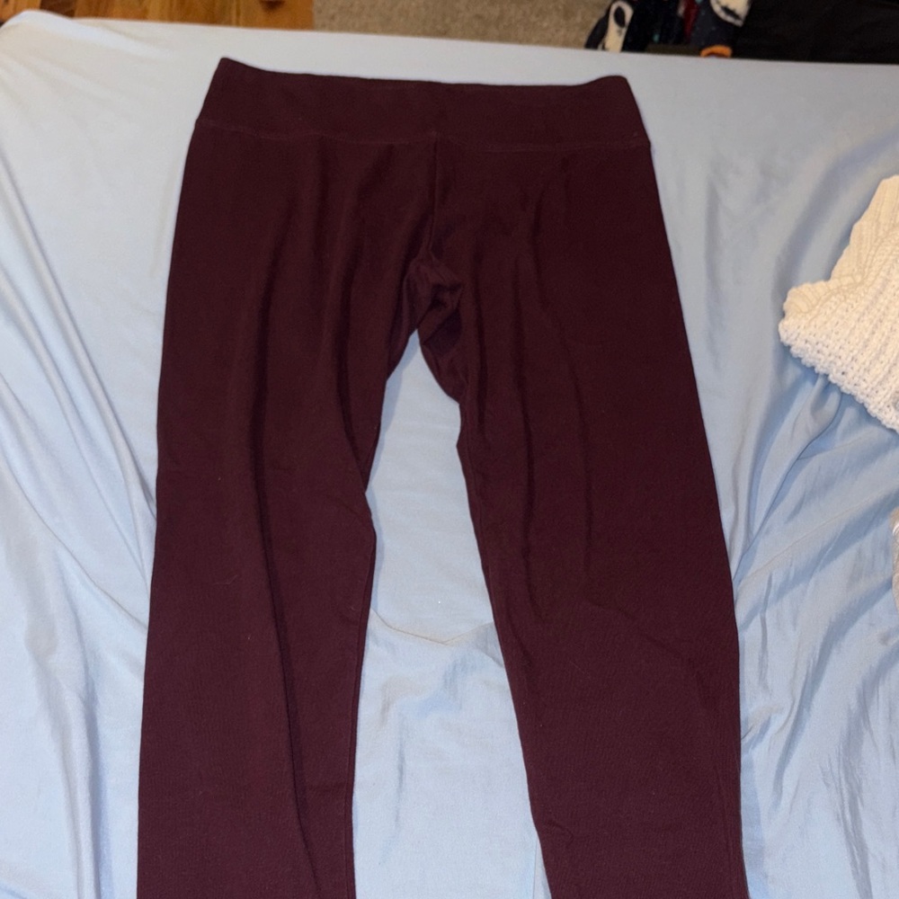 Aerie Kids Deep Purple Leggings